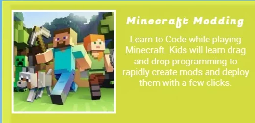 Summer Camp Minecraft Modding classes